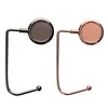 kwmobile 2 x Table Handbag Holder Hook - Non-Slip Bag