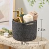 MiniArk Small Basket for Organizing | Cube Shelf Closet Storage