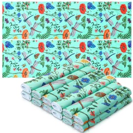 SmoothNovelty 12 Pack Gardening Cooling Towels Durable Microfiber Cool Towel Ice Neck Face Chilly Fast Drying Breathable Garden Plant Lovers Workout Horticulturist Outdoor Worker Gift