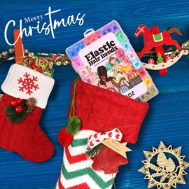 YGDZ 280 PCS Cotton 24 Colors Hair Ties Set with Organizer Box - Seamless Soft Mini Elastics Ponytail Holders and Hair Accessories for Toddlers, Girls, Kids