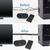 RELIANCER 10FT Cable Management Sleeve Organizer,1/2 inch Coiled Cord Organizer