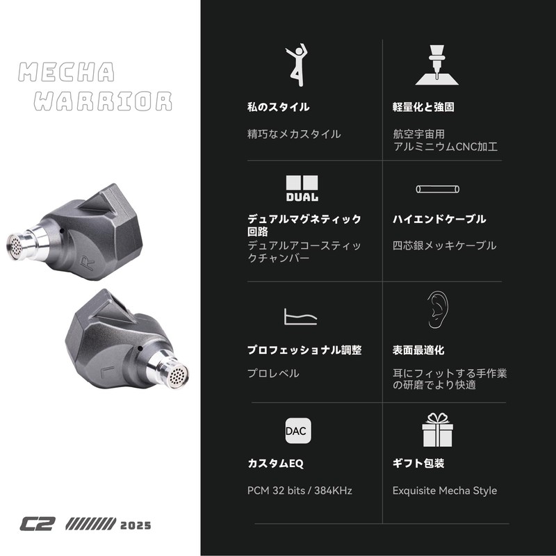 TINHiFi C2 PU+LCP Composite Diaphragm Dynamic Driver tinhifi C3 3D