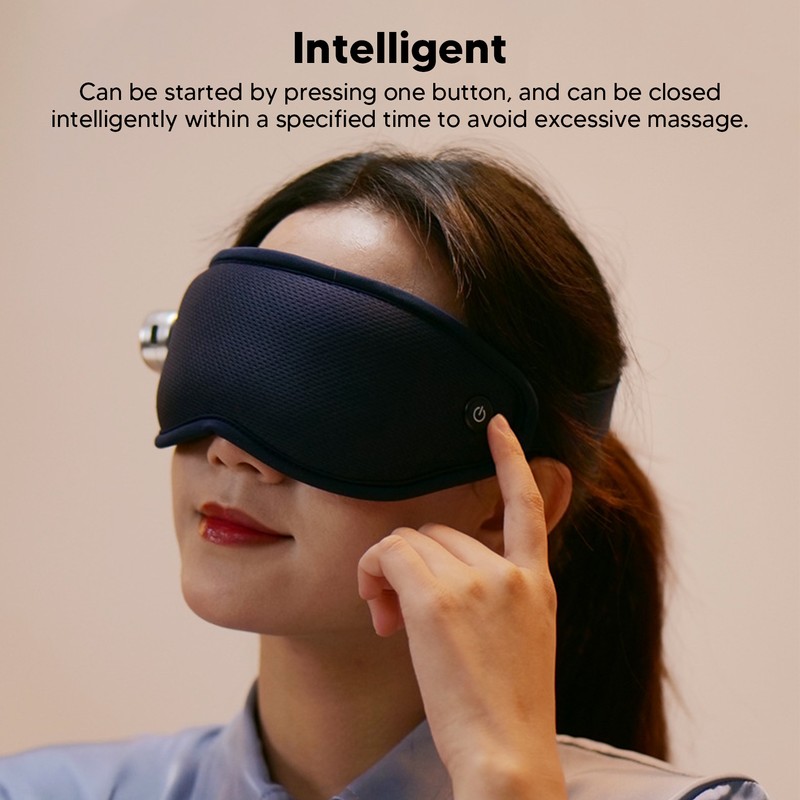 Eye Massager Heat Ice Vibration Shading Relieve Eye Fatigue Intelligent
