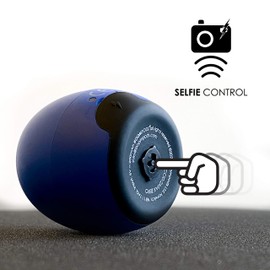 Boompods Zero Bluetooth Speaker, Powerful Water-Resistant Mini Speaker with Dual Pairing Option and Wireless Microphone with a Big Sound