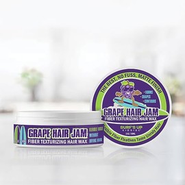 Surf’s Up Grape Hair Jam | The Best, No Fuss, Matte Finish Hair Texturizing Wax | Salon Grade | Fresh off the Vine Grape Fragrance kids and adults LOVE! | 2 OZ
