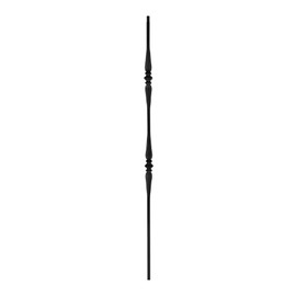 Nuvo Iron SQI2CS-MP12 Interior Baluster, Black