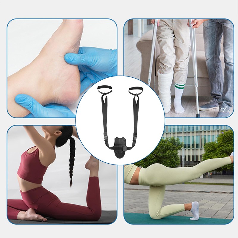 Stretching Strap | Exercise Flexibility Stretch Bands,Professional Padded Adjustable Bands