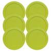 Pyrex 7201-PC 4-Cup Edamame Green Plastic Storage Lid, Made in