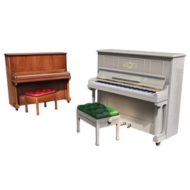 Mini Art MiniArt 35626 1:35 Piano Set Faithful Replica, Model Building, Plastic Kit, Crafts, Hobby, Gluing, Model Kit, Assembly, Unpainted