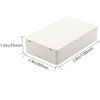 Zulkit 5Pcs Project Boxes ABS Plastic Electrical Project Power Case