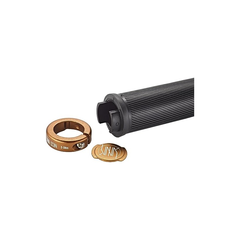 Reverse Nico Vink Signature Series Lock On Bicycle Grips Black/Copper
