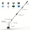 Unbranded 7-in-1 Electric Cleaning Brush Telescopic Handle Multifunction Floor &