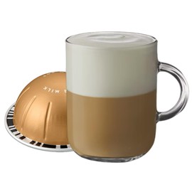 Bianco Doppio Coffee Pods, 20-Count, Mild Roast, Smooth Double Espresso for Milk Recipes (2.7 fl. oz.)