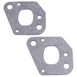 USA Made, 2 Carburetor Adapter Plate to Engine Cylinder Mount Gaskets Compatible Replacement for 530019249. Composite is Excellent at Sealing. Oil and Fuel Resistant. Made in The USA. Aftermarket.