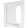 4" x 4" White Plastic Access Panel. Service Shaft Door