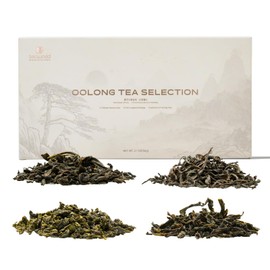 iTeaworld Organic Chinese Loose Leaf Tea Samples - 4 Loose Leaf Oolong Tea Samples