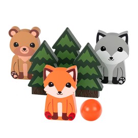 Professor Puzzle Forest Skittles - Set Them up and Knock Them Down for Hours of Outdoor Fun!