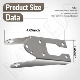 010-12006-11 0101200611 Heavy Duty Transom Mount with Spray Sheild Compatible with Garmin Echo, EchoMap, GPSMAP, GT 4pin/8pin/12pin Transducer, Easy to Attach Sensor Mounting Bracket