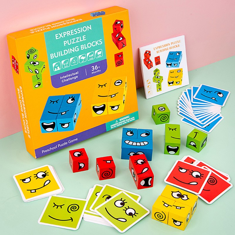 Kids Puzzle Toy Children Thinking Training Baby Wooden Puzzle Jigsaw