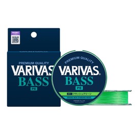 VARIVAS (バリバス) VARIVAS Bass PEX4 150m Flash Green 0.8 No. (15LB)