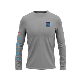 Made in USA Fishing Shirts for Men Long Sleeve Lightweight Dri Fit UPF 40+ Sun Protection Quick Dry Running Hiking Tshirts