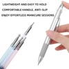 BOXOB 5-in-1 Nail Dotting Pen, Ballpoint Design Professional Manicure Tools