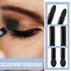 Lidschatten Pinsel, 10 Pcs Sponge Eyeshadow Brush, Lidschatten Pinsel Schwarz,