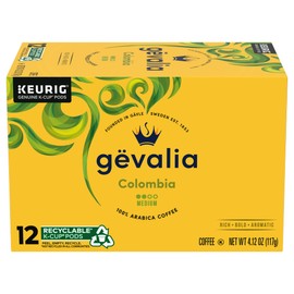 Gevalia Colombia K-Cups,12-Count Box, (Pack of 3) [RETAIL PACKAGING]