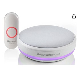 Honeywell Home RDWL415A Series 4 Portable Wireless Doorbell with Nightlight