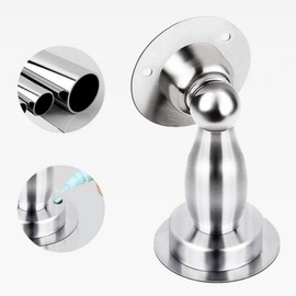 Magnetic No-Drill Door Stopper and Holder Stopper 2-Magnetic Stopper-Green 10ea