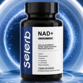 Nad+ Hombre 1000 Mg Con Resveratrol Y L-arginina 60 Caps