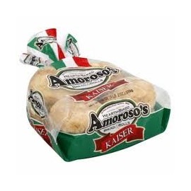 Amoroso's 8-Pack Kaiser Rolls - 3 Packages