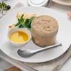 jojofuny 2 Pack Small Slotted Spoons Spherification Spoon Stainless Steel