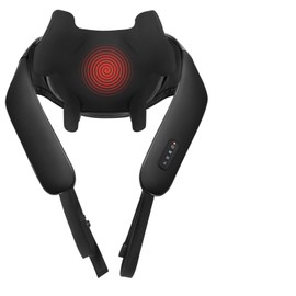 Width Adjustable Cordless Neck Massager with Heat - Shiatsu Neck and Back Massager for Pain Relief Deep Tissue, 6D Kneading Leg Shoulder Massage Gifts for Women Men Mom Dad Birthday Anniversary