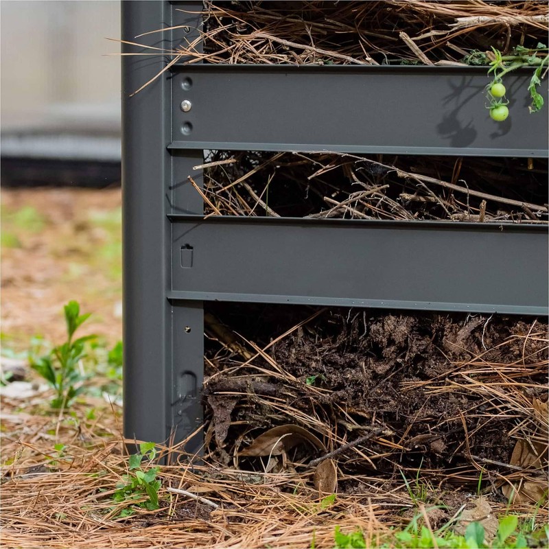 Vego Garden 32" Tall Modular Compost Bin 30" x 30"