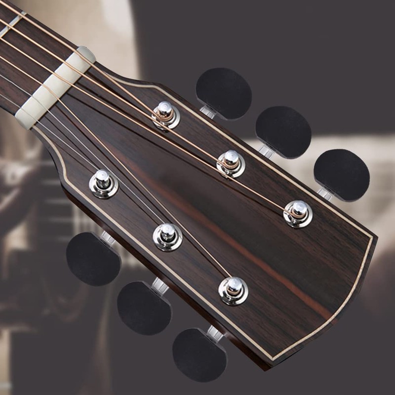 Guitar Tuning Peg Buttons, Machine Heads Knobs Guitar Tuner Acrylic
