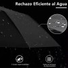 Paraguas Plegable Automático VABESSA con Protección UV y 10 Varillas