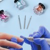 3 Pcs Diamond Ball Bit for Nails Professional Nail Drill