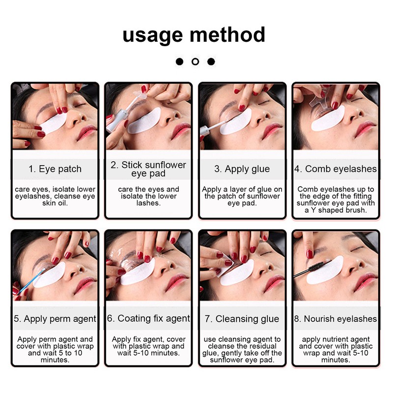 Lash Brow Perming Kit Long Lasting Skin Friendly EyeLash Curling