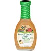 Maple Grove Farms Fat Free Salad Dressing, Caesar, 8 Ounce