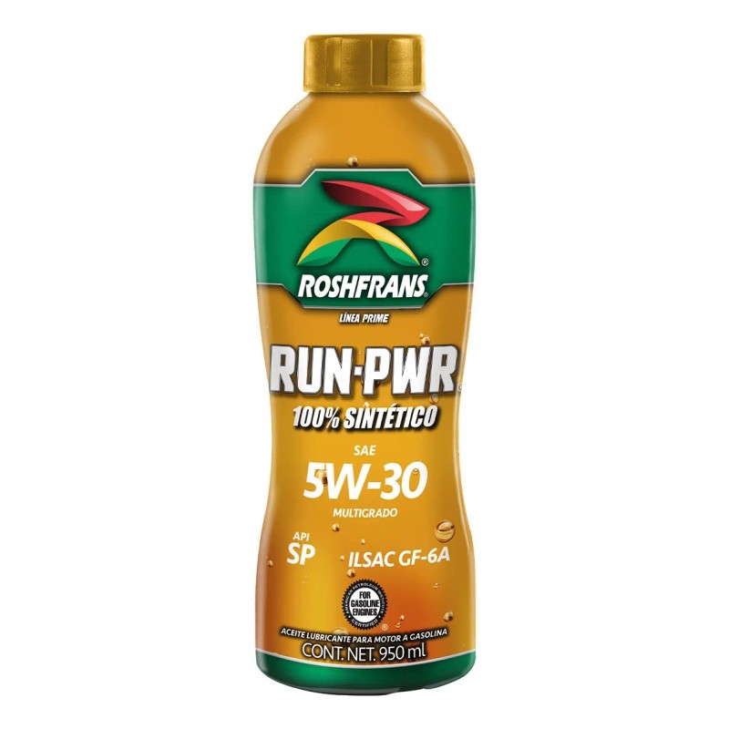 Botella Run-pwr Sint Api Sp Sae 5w-30 Roshfrans