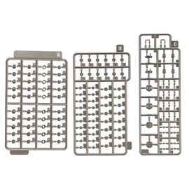 M.S.G MJ10X Modeling Support Goods, Mecha Ply 10, Detail Cover A, Total Length: Approx. 0.1 inches (3 mm), Non-scale, Plastic Model, Molded Color