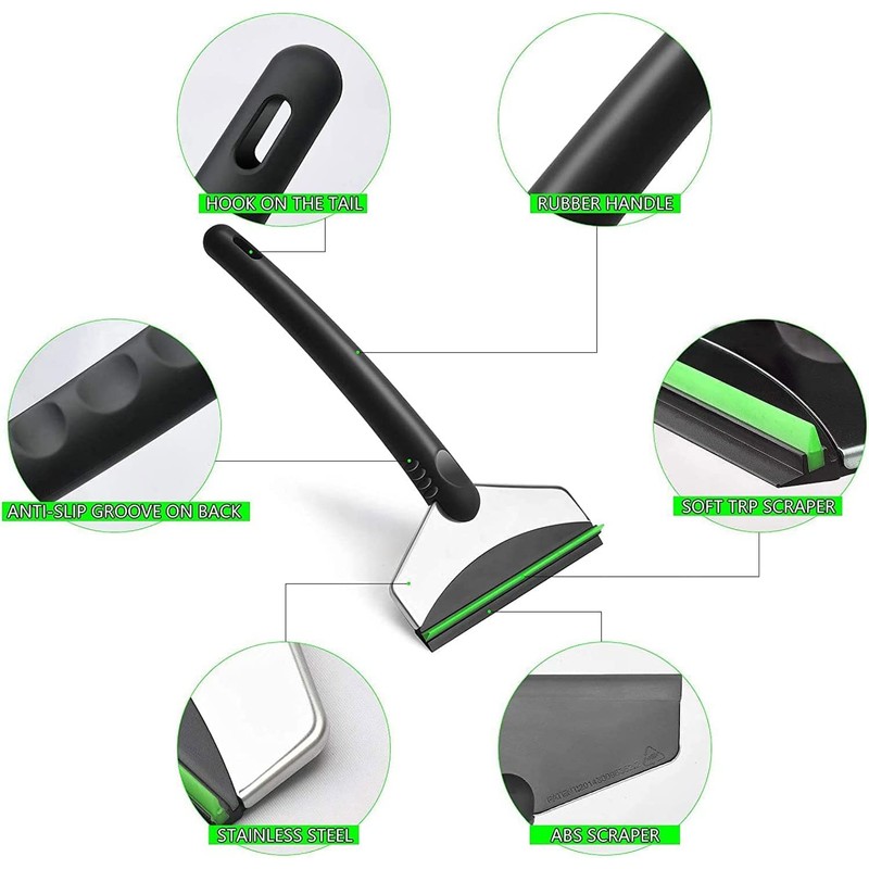 sukudon Ice Scraper for Car Windscreen Car Ice Scraper Ice