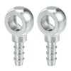 X AUTOHAUX 8mm ID 6mm OD Banjo Fitting Fuel Line