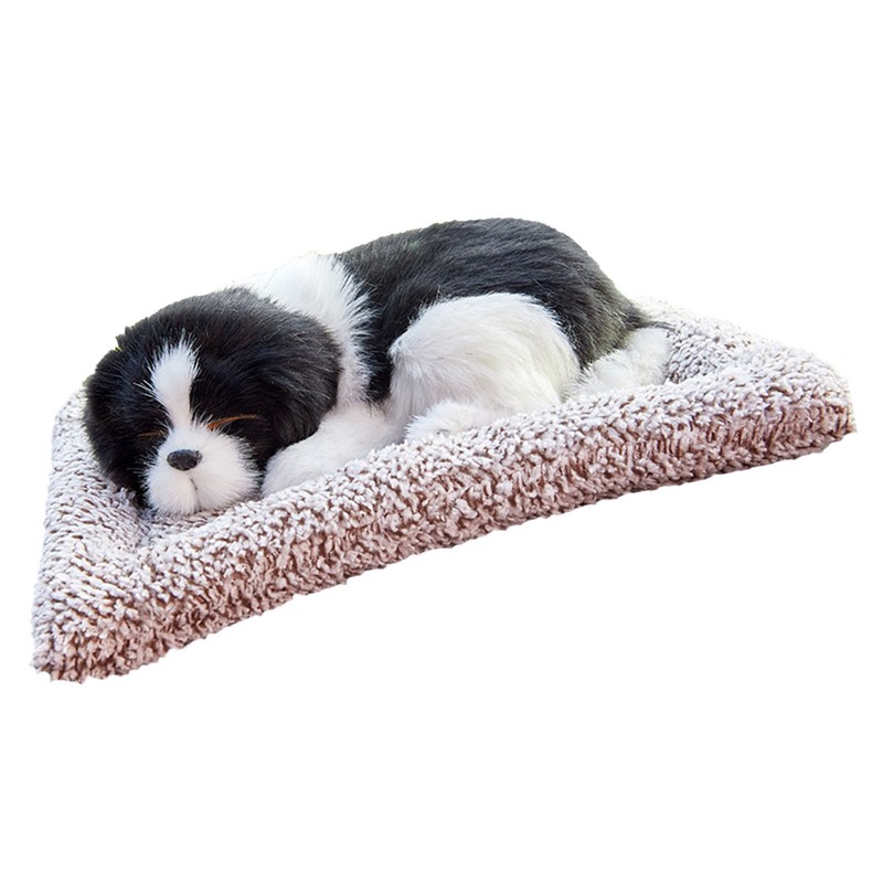 Actived Carbon Dog Plush Toy Odor Removal Air Purification Sleeping