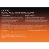 QOOQ Turmeric Kojic Acid Soap for Dark Spots Brightening –