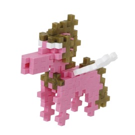 Plus-Plus 9603775 Geniales Konstruktionsspielzeug, Regenbogen Schloss, Pastel, Bausteine-Set, 760 Teile 300.3775