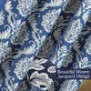 DreamField Linen Jacquard Window Curtains for Living Room and Bedroom