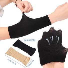 2 Paar Arm-Shaper, Elastische Kompressions-Armformer, Sport-Armformer für Frauen und Mädchen