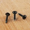 GOHODOMINO #8×2" Sheet Metal Screws 100Pcs 410 Stainless Steel Truss